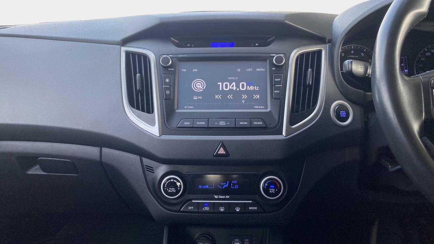 2017 Hyundai Creta SX PLUS 1.6 PETROL, Petrol, Manual, 78,347 km, Infotainment System