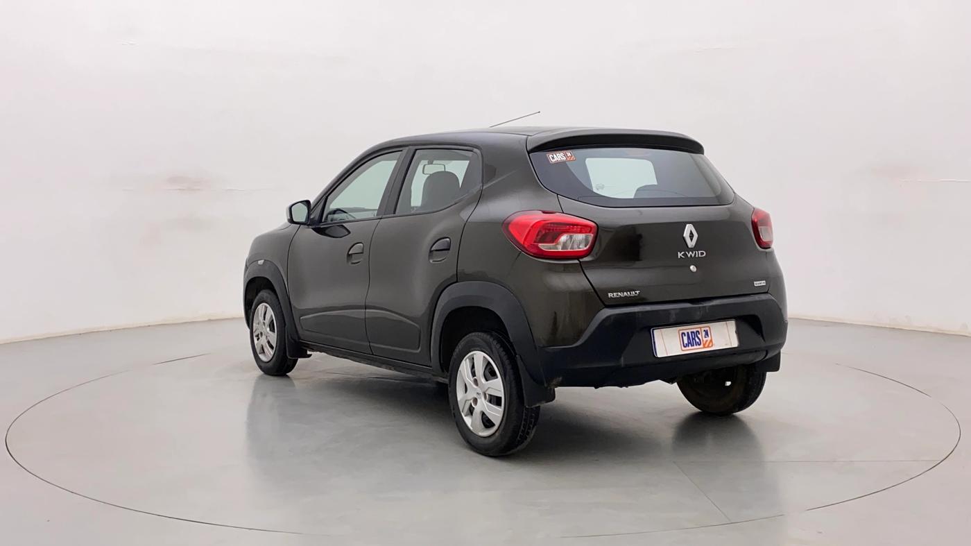 2017 Renault Kwid RXT 1.0 AMT (O), Petrol, Automatic, 58,795 km, Left Back Diagonal