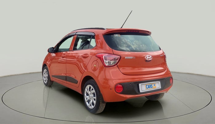 2018 Hyundai Grand i10 SPORTZ 1.2 KAPPA VTVT, Petrol, Manual, 18,417 km, Left Back Diagonal