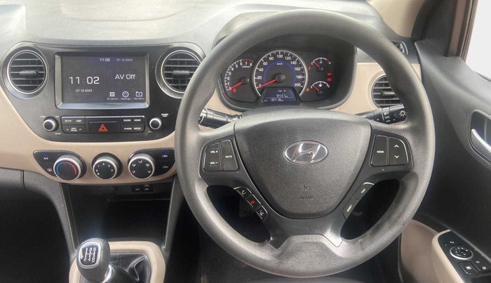 2018 Hyundai Grand i10 SPORTZ 1.2 KAPPA VTVT, Petrol, Manual, 18,417 km, Steering Wheel Close Up