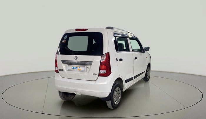 2018 Maruti Wagon R 1.0 LXI CNG, CNG, Manual, 16,412 km, Right Back Diagonal