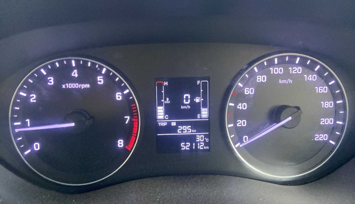 2015 Hyundai Elite i20 SPORTZ 1.2, Petrol, Manual, 52,095 km, Odometer Image