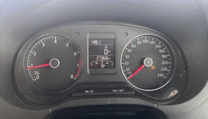 2017 Volkswagen Ameo HIGHLINE1.2L, Petrol, Manual, 27,385 km, Odometer Image