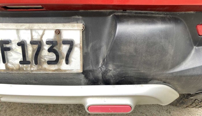 2017 Mahindra Kuv100 K4 6 STR, Petrol, Manual, 62,711 km, Rear bumper - Minor scratches