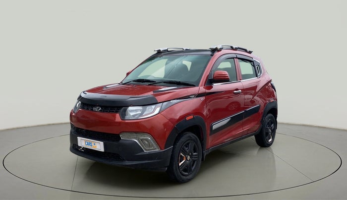 2017 Mahindra Kuv100 K4 6 STR, Petrol, Manual, 62,711 km, Left Front Diagonal