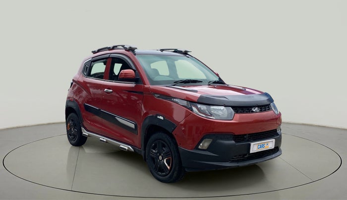 2017 Mahindra Kuv100 K4 6 STR, Petrol, Manual, 62,711 km, Right Front Diagonal