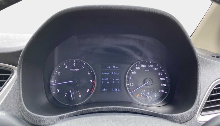 2018 Hyundai Verna 1.6 VTVT SX O, Petrol, Manual, 43,477 km, Odometer Image