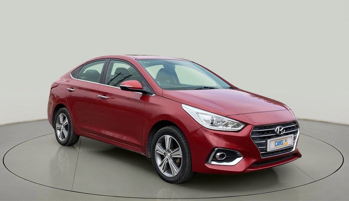 2018 Hyundai Verna 1.6 VTVT SX O, Petrol, Manual, 43,477 km, Right Front Diagonal