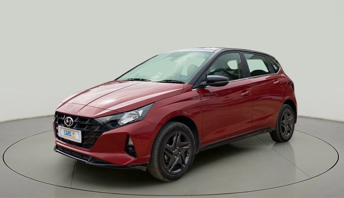 2022 Hyundai NEW I20 SPORTZ 1.2 MT DUAL TONE, Petrol, Manual, 19,649 km, Left Front Diagonal