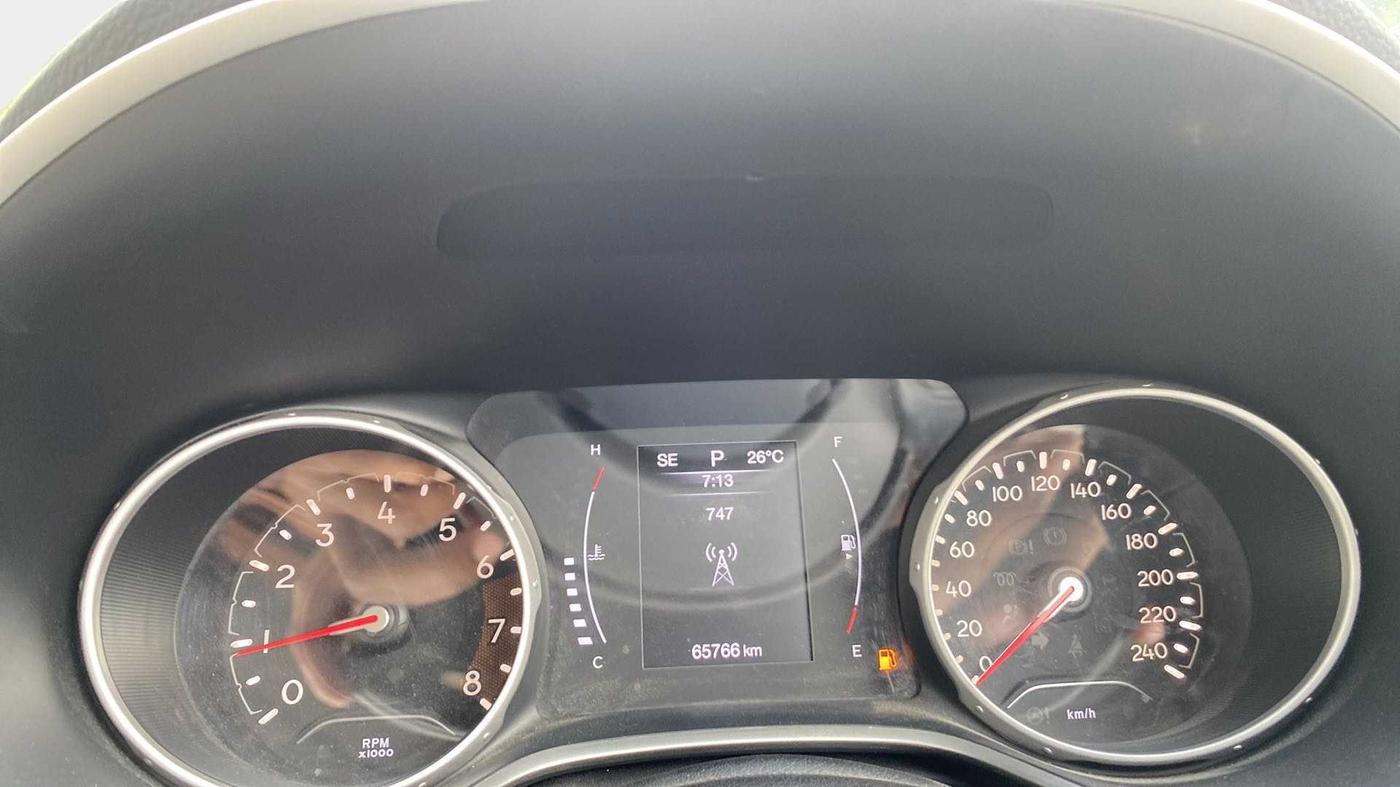 2018 Jeep Compass LIMITED 1.4 PETROL AT, Petrol, Automatic, 65,844 km, Odometer Image