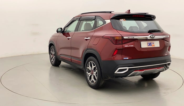 2019 KIA SELTOS GTX PLUS DCT 1.4 PETROL, Petrol, Automatic, 34,148 km, Left Back Diagonal