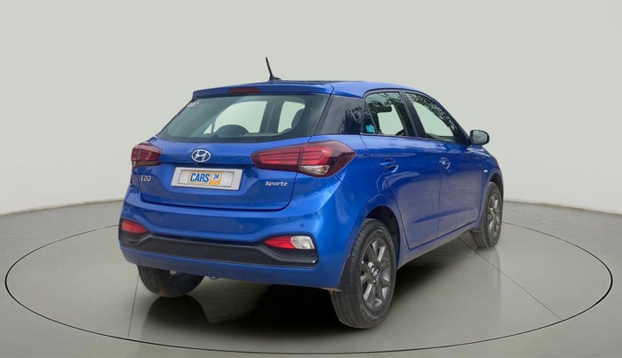 2019 Hyundai Elite i20 SPORTZ PLUS  1.2 CVT, Petrol, Automatic, 5,077 km, Right Back Diagonal