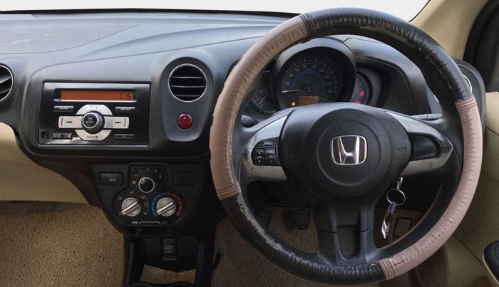2015 Honda Amaze 1.2L I-VTEC S, Petrol, Manual, 60,808 km, Steering Wheel Close Up
