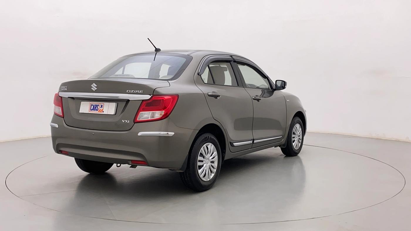 2017 Maruti Dzire VXI, Petrol, Manual, 50,144 km, Right Back Diagonal