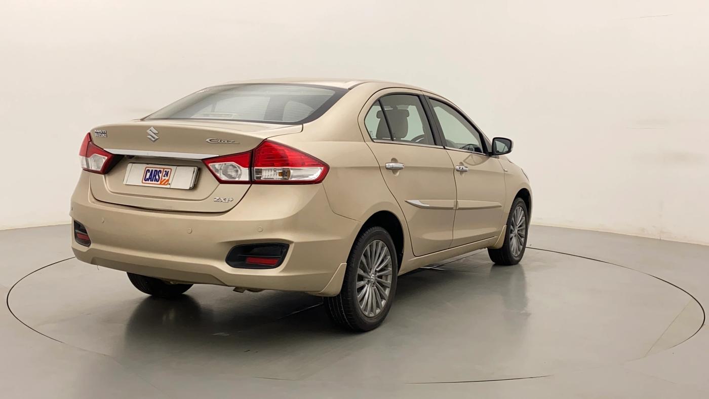 2016 Maruti Ciaz ZXI+, Petrol, Manual, 44,409 km, Right Back Diagonal