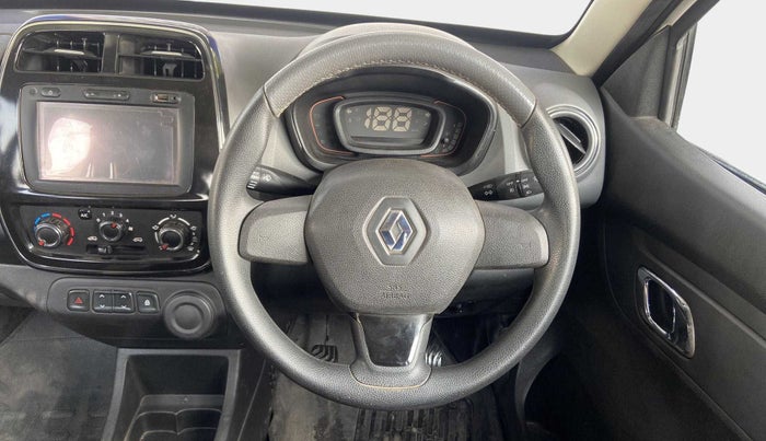 2018 Renault Kwid RXT 1.0, Petrol, Manual, 18,918 km, Steering Wheel Close Up