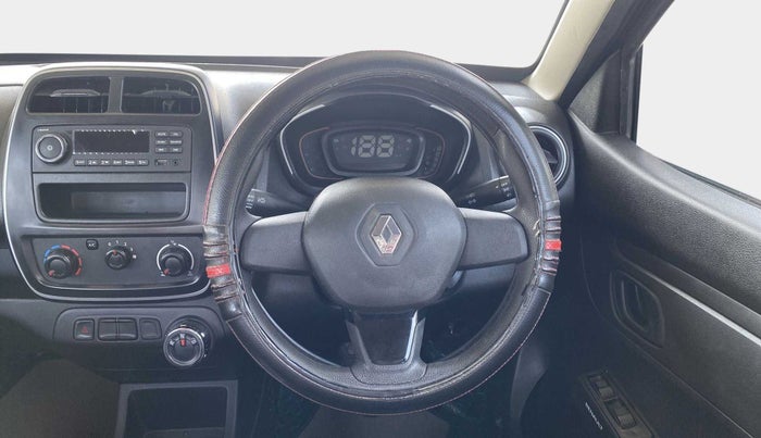 2017 Renault Kwid RXL 1.0 AMT, Petrol, Automatic, 29,341 km, Steering Wheel Close Up