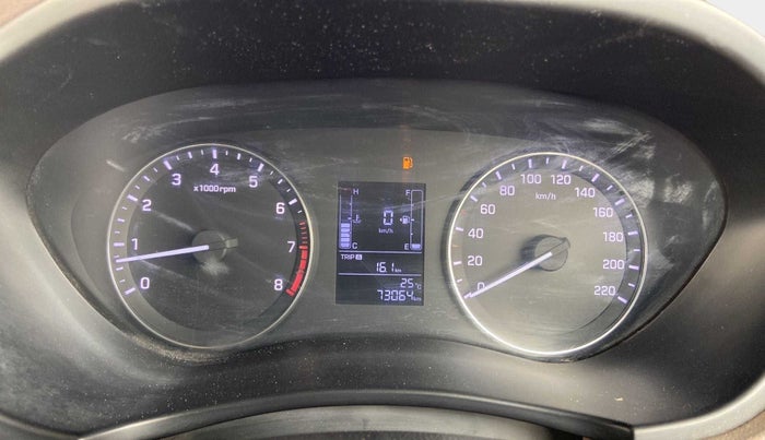 2017 Hyundai Elite i20 MAGNA 1.2, Petrol, Manual, 72,867 km, Odometer Image