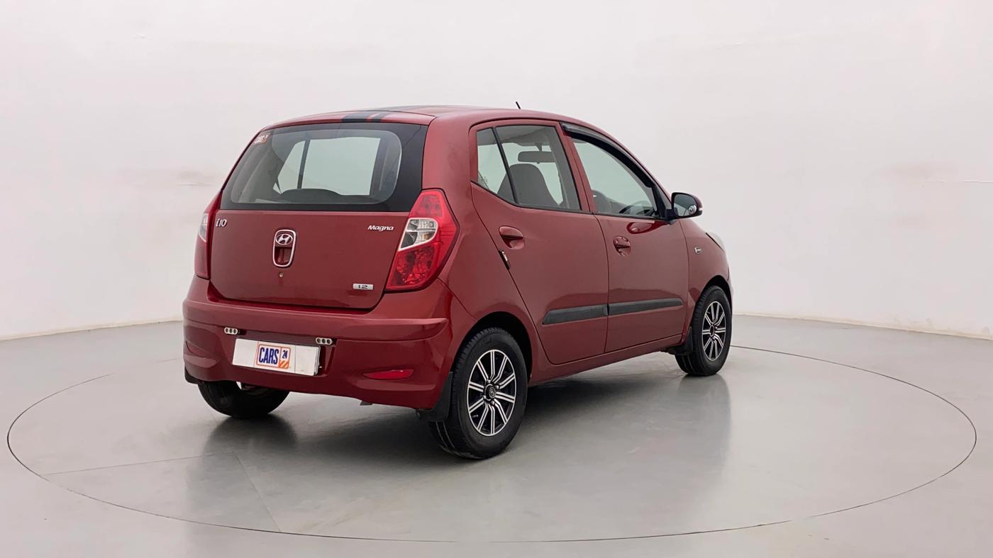 2013 Hyundai i10 MAGNA 1.2, Petrol, Manual, 1,03,800 km, Right Back Diagonal