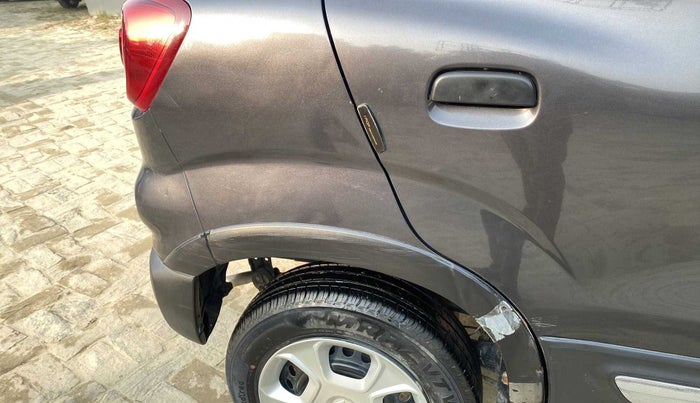 2019 Maruti S PRESSO VXI, Petrol, Manual, 30,279 km, Right quarter panel - Slightly rusted