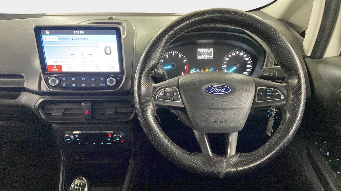 2019 Ford Ecosport TREND + 1.5L PETROL, Petrol, Manual, 36,027 km, Steering Wheel Close Up