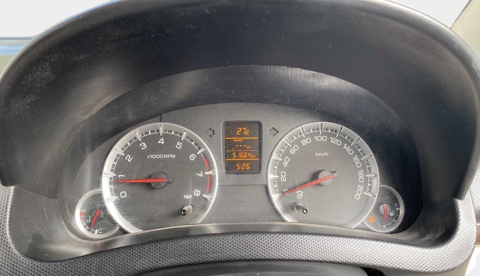 2015 Maruti Swift Dzire ZXI, Petrol, Manual, 52,072 km, Odometer Image