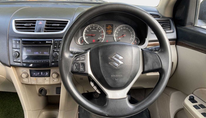 2015 Maruti Swift Dzire ZXI, Petrol, Manual, 52,072 km, Steering Wheel Close Up