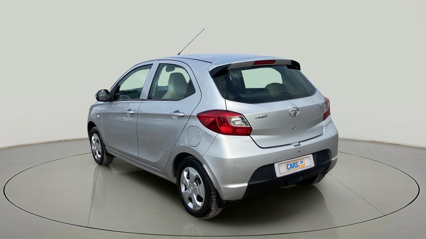2017 Tata Tiago XT PETROL, CNG, Manual, 36,422 km, Left Back Diagonal