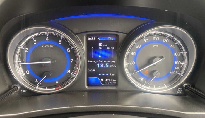 2021 Toyota Glanza G, Petrol, Manual, 17,967 km, Odometer Image