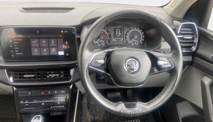 2022 Skoda KUSHAQ STYLE 1.5L TSI DSG, Petrol, Automatic, 16,480 km, Steering Wheel Close Up