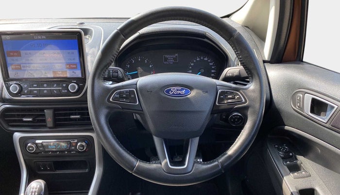 2018 Ford Ecosport TITANIUM 1.5L PETROL, Petrol, Manual, 19,589 km, Steering Wheel Close Up