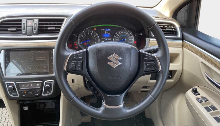 2021 Maruti Ciaz ALPHA 1.5 SHVS PETROL, Petrol, Manual, 17,741 km, Steering Wheel Close Up