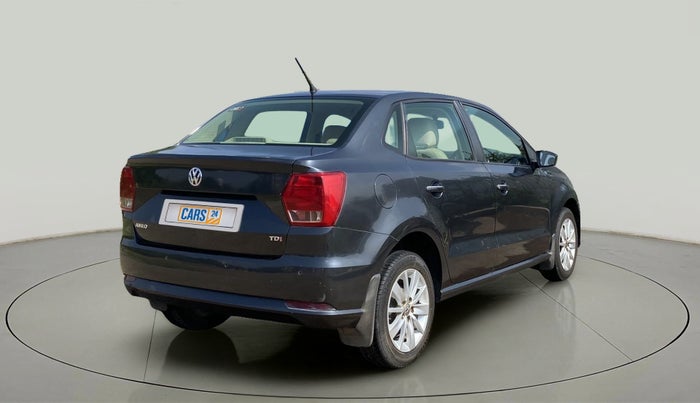 2017 Volkswagen Ameo HIGHLINE1.5L, Diesel, Manual, 84,780 km, Right Back Diagonal