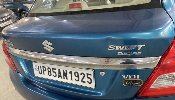2014 Maruti Swift Dzire VDI REGAL EDITION, Diesel, Manual, 81,134 km, Dicky (Boot door) - Slightly dented