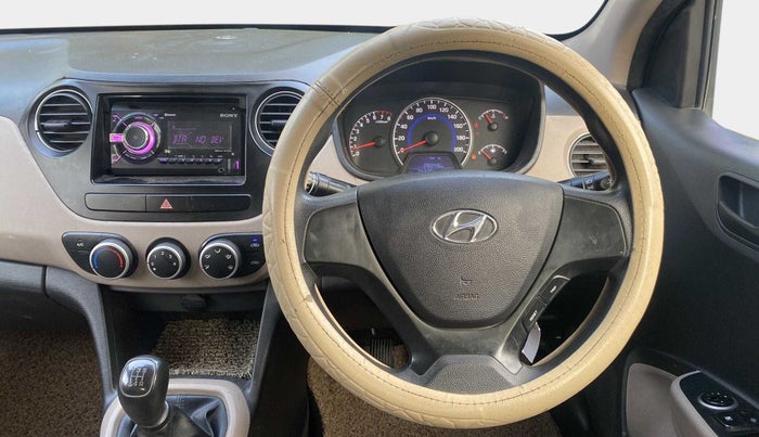 2017 Hyundai Grand i10 MAGNA 1.2 KAPPA VTVT, Petrol, Manual, 74,303 km, Steering Wheel Close Up