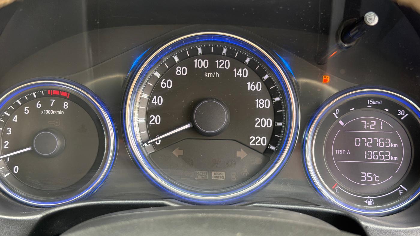 2016 Honda City 1.5L I-VTEC SV, Petrol, Manual, 72,736 km, Odometer Image