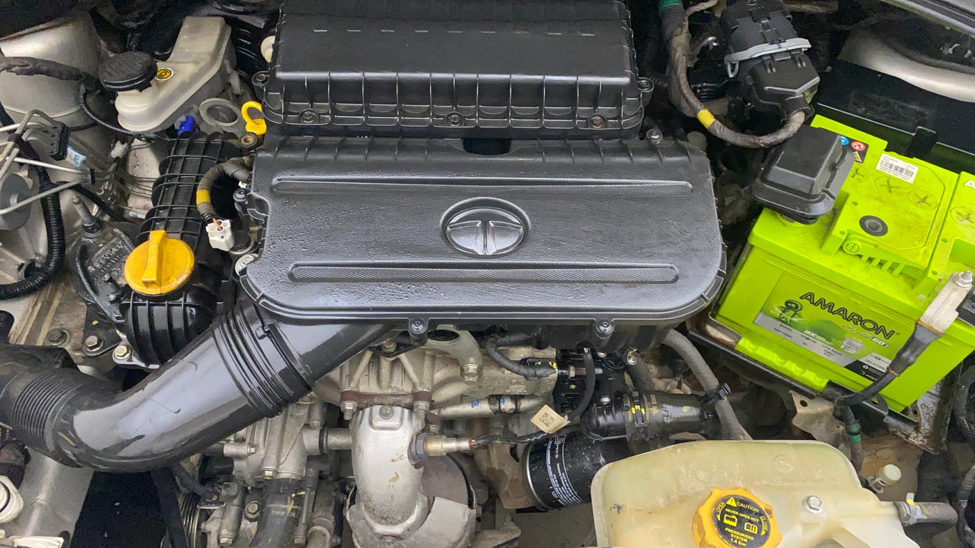 2021 Tata TIGOR XZA PLUS PETROL, Petrol, Automatic, 38,876 km, Engine View