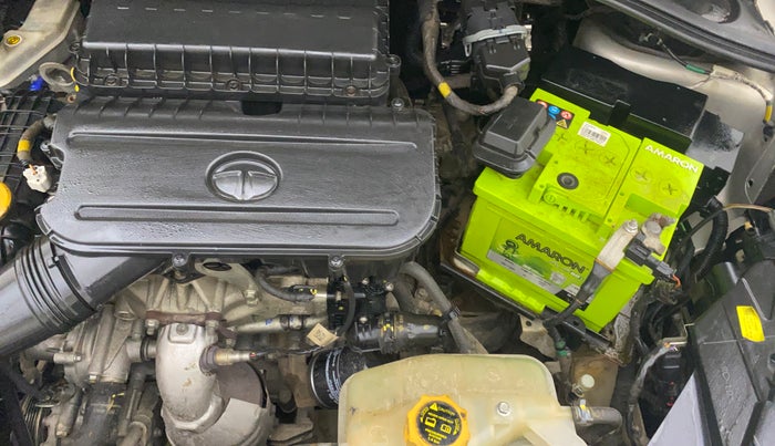 2021 Tata TIGOR XZA PLUS PETROL, Petrol, Automatic, 38,776 km, Engine View - Left