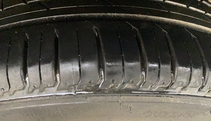 2021 Tata TIGOR XZA PLUS PETROL, Petrol, Automatic, 38,776 km, Left Rear Tyre Tread