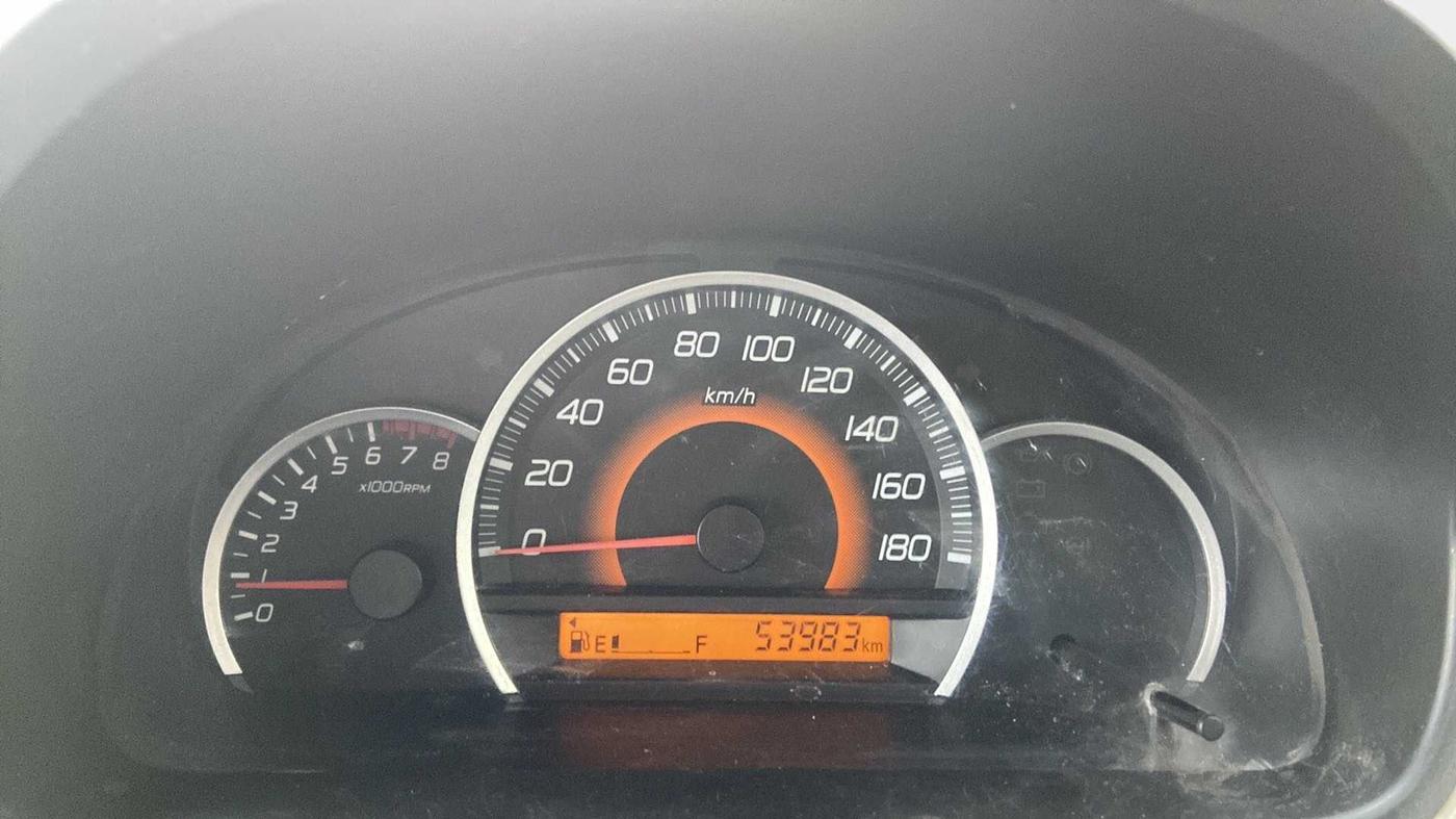 2016 Maruti Wagon R 1.0 VXI, Petrol, Manual, 53,958 km, Odometer Image