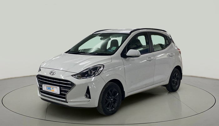 2021 Hyundai GRAND I10 NIOS SPORTZ AMT 1.2 KAPPA VTVT, Petrol, Automatic, 23,540 km, Left Front Diagonal