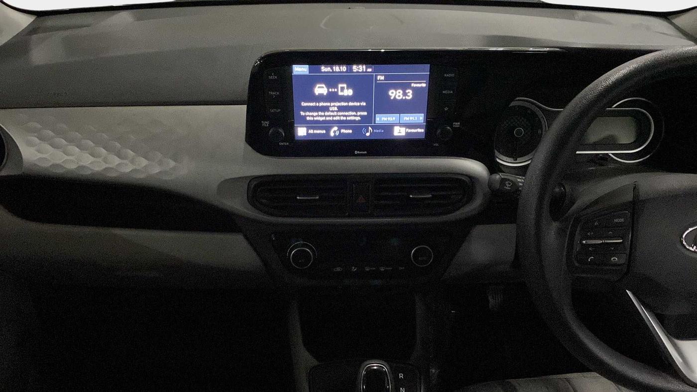 2021 Hyundai GRAND I10 NIOS SPORTZ AMT 1.2 KAPPA VTVT, Petrol, Automatic, 23,540 km, Air Conditioner