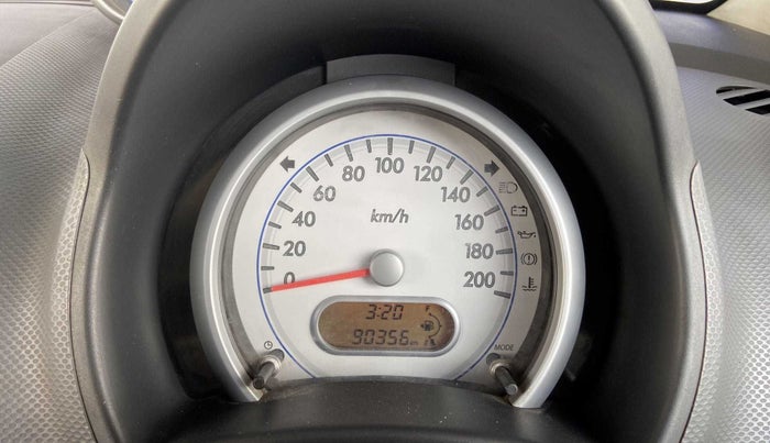 2012 Maruti Ritz VXI, Petrol, Manual, 89,681 km, Odometer Image