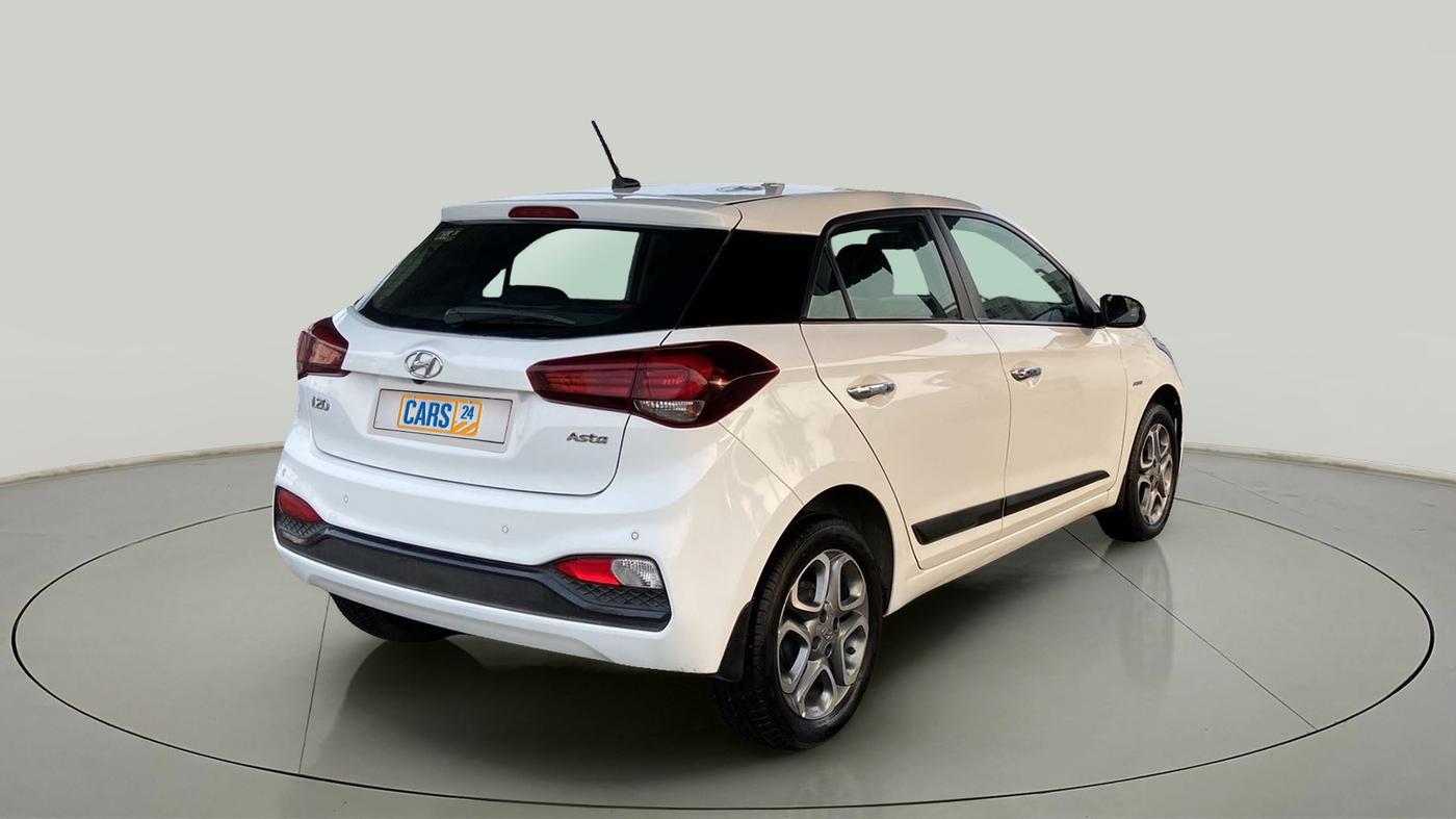 2019 Hyundai Elite i20 ASTA 1.2  CVT, Petrol, Automatic, 39,875 km, Right Back Diagonal