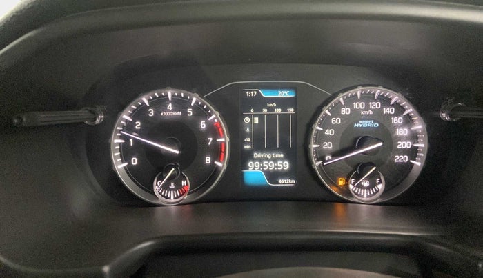 2023 Maruti BREZZA ZXI SMART HYBRID , Petrol, Manual, 4,612 km, Odometer Image