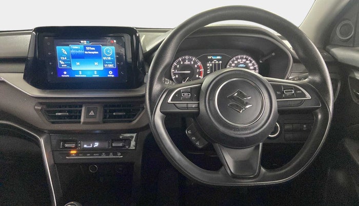 2023 Maruti BREZZA ZXI SMART HYBRID , Petrol, Manual, 4,612 km, Steering Wheel Close Up