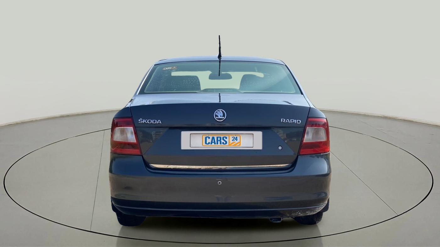 2016 Skoda Rapid AMBITION 1.5 TDI AT, Diesel, Automatic, 85,484 km, Back/Rear