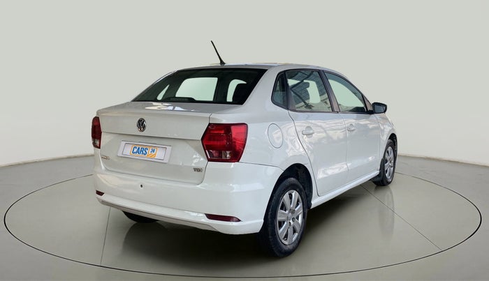 2018 Volkswagen Ameo TRENDLINE 1.5L, Diesel, Manual, 80,525 km, Right Back Diagonal