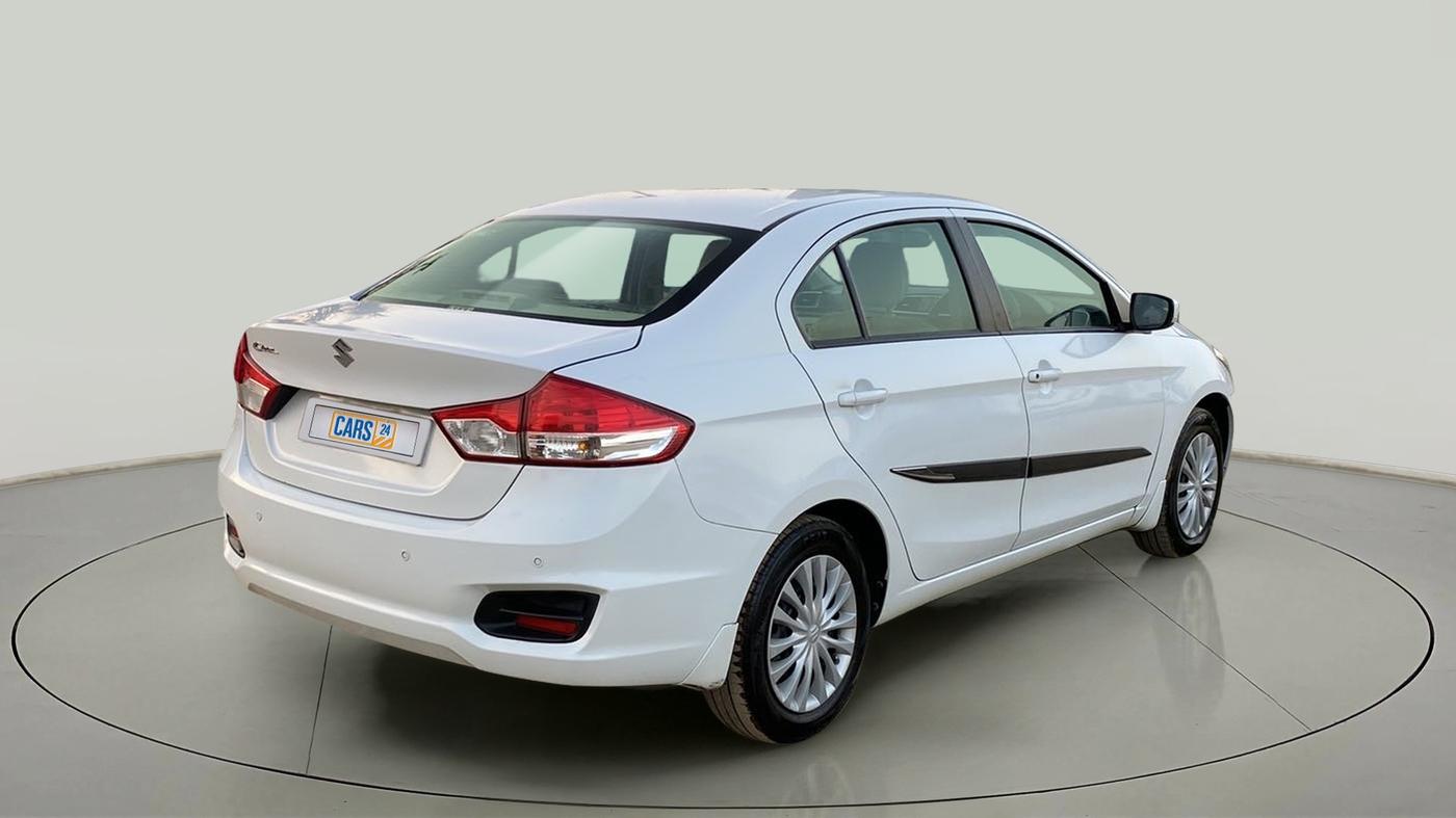 2018 Maruti Ciaz DELTA 1.4 MT PETROL, CNG, Manual, 94,942 km, Right Back Diagonal