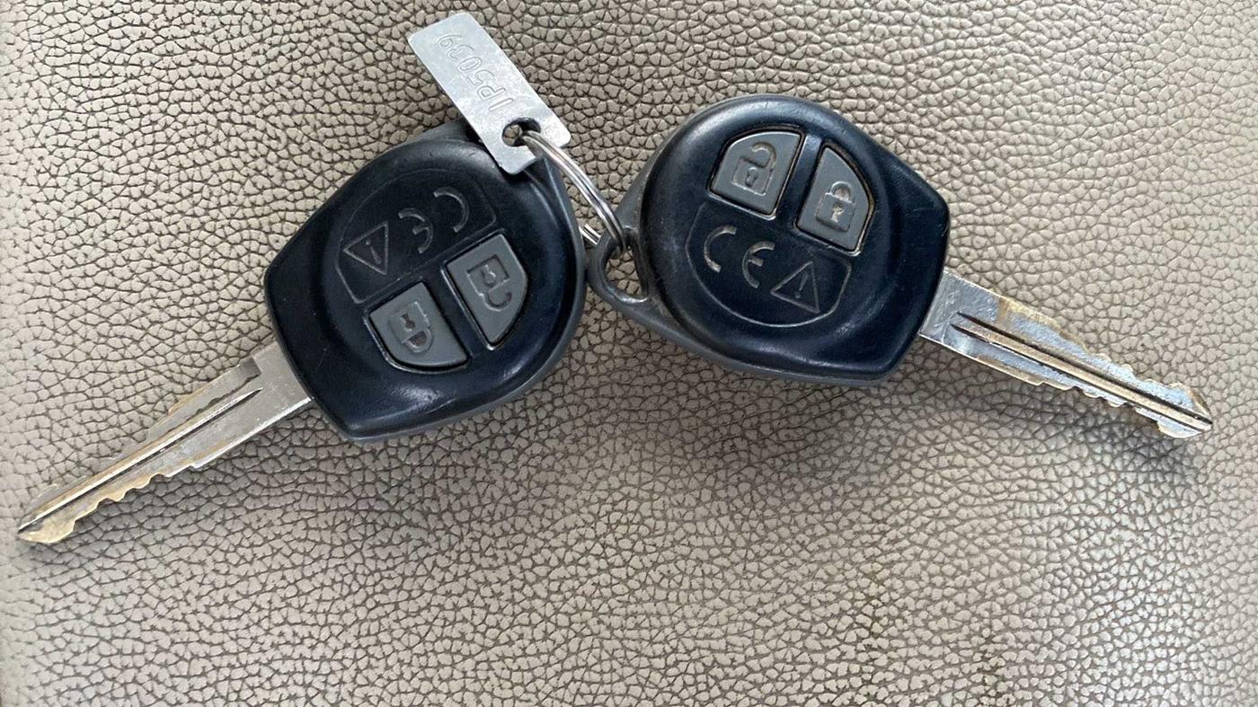 2018 Maruti Ciaz DELTA 1.4 MT PETROL, CNG, Manual, 94,942 km, Key Close Up